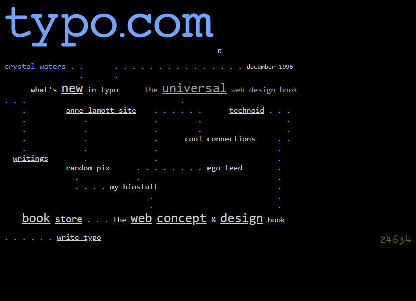 Brutalismo senza tempo nel web